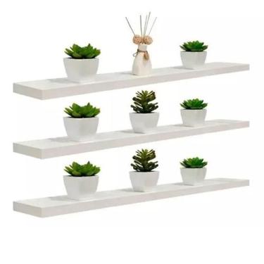 Imagem de Prateleira Em Mdf Tx E Suporte Invisivel Com Bucha Ecoplan Ecop6 Com 6