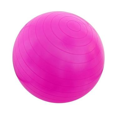 Imagem de Bola Suiça Yoga e Pilates 65 Cm IMPOFIT ROSA