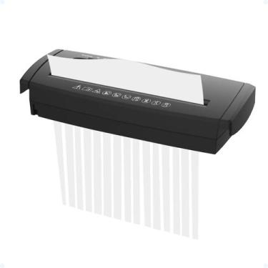 Imagem de Triturador De Papel Profissional Em Tiras Até 6 Folhas 80g - Aitek