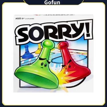 Imagem de Jogo de tabuleiro Sorry For Family Party Kids com tabuleiro e cartas