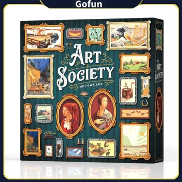 Imagem de Leilão de jogos de tabuleiro Art Society e coleta de licitações para maiores de 10 anos