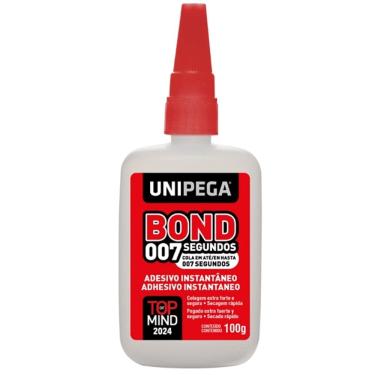 Imagem de Cola Instantanea BOND 007 Frasco 100G Unipega