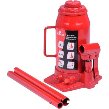 Imagem de Macaco Hidráulico Garrafa 10 Toneladas 240-480mm Worker