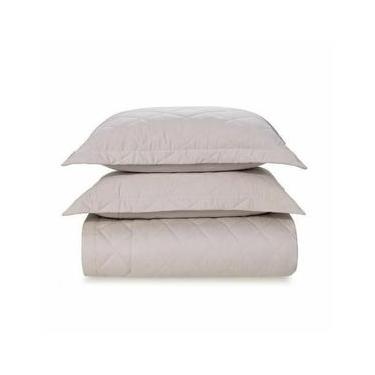 Imagem de Colcha Karsten King 2 Porta Travesseiros 300 fios Bossa Champanhe