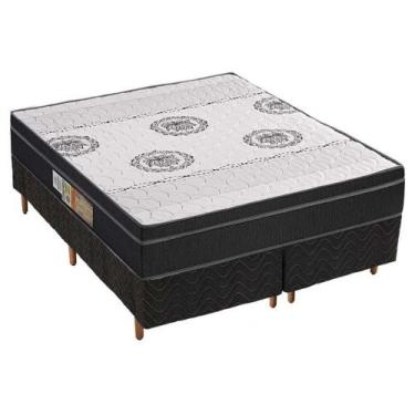 Imagem de Cama Box Queen: Colchão Ortopédico Polar D28/EP Orthoface Firme + Base