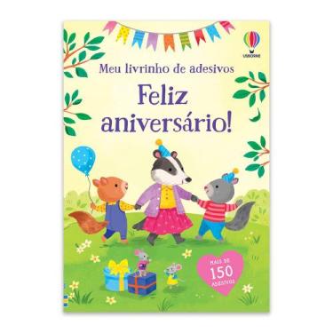 Imagem de Livro - FELIZ ANIVERSÁRIO!: MEU LIVRINHO DE ADESIVOS