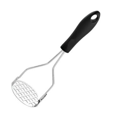 Imagem de Amassador De Batatas Legumes Feijão Utensílio Cozinha Metal - Oivida