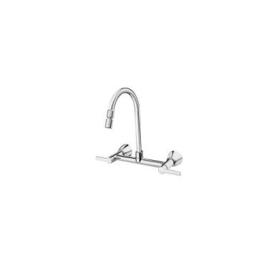 Imagem de Torneira Misturador para Cozinha Docol Gali Parede Cromado - 801206 - 