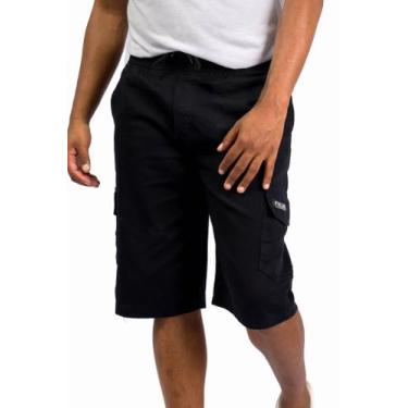 Imagem de Bermuda Cargo Masculina em Sarja  Conforto, Estilo e Praticidade - Ek 