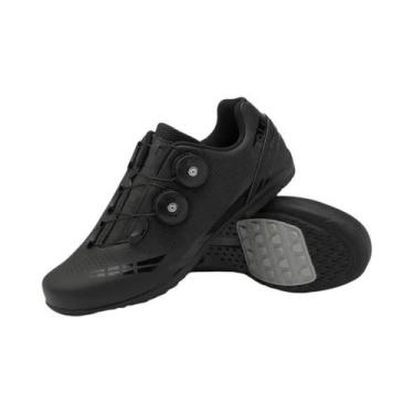 Imagem de Tênis De Ciclismo Masculino Branco Compatível Com SPD, Sapatos De Peda