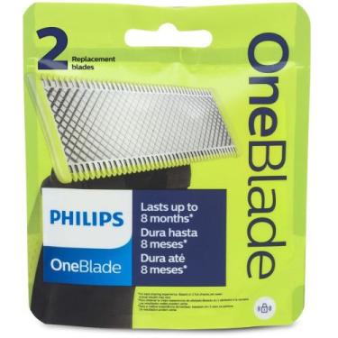 Imagem de Lâmina dupla oneblade philips qp220, Cinza-Chumbo/Verde-Limão