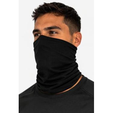 Imagem de Bandana Tubular Preta Lisa Multifuncional - Loja RBeta