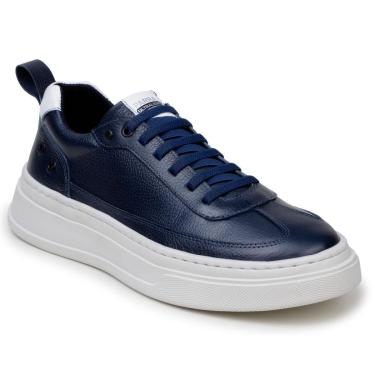 Imagem de Tênis 100% Couro Legitimo Parra Boots Masculino Moderno Confortável Leve 5800-Masculino