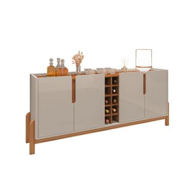 Imagem de Buffet Lizz 1.90 Off White/Cedro - Casa D Móveis