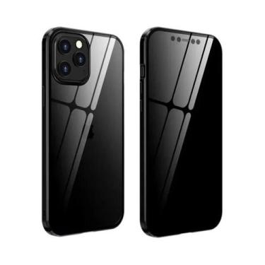 Imagem de Capa Magnética De Metal Com Vidro Dupla Face Para iPhone 17 16 15 14 1