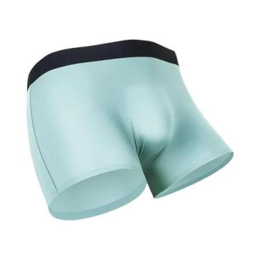 Imagem de Cuecas Boxer Ultrafinas Sem Costura Para Homens, Pacote Com 3, Respirá