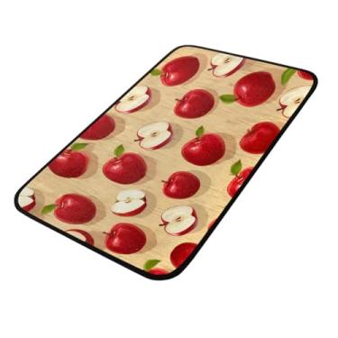 Imagem de Tapetes e tapetes de cozinha super absorventes tapetes de cozinha antiderrapantes confortáveis tapetes laváveis para chão casa escritório pia sala de estar lavanderia decoração 99 x 50 cm