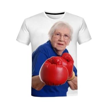 Imagem de Camiseta 3D Unissex Estampada Engraçada De Verão Com Tema De Sorvete P