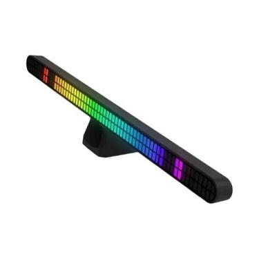 Imagem de Luzes De Barra LED RGB De 30CM Com Dupla Fileira, Luz De Ritmo Musical