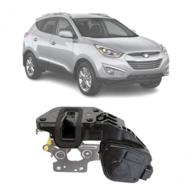 Imagem de Fechadura Elétrica de Porta Dianteira Direita Modelo F103 para Hyundai Tucson 2005 a 2017 com Trava 4 Portas Universal