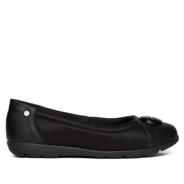 Imagem de Sapatilha Feminina Campesi Napa Preto, Preto, 35