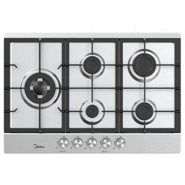 Imagem de Cooktop a Gás Midea 5 Bocas com Mesa em Inox - CYB5B, Bivolt