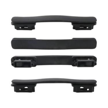 Imagem de Alça De Substituição Universal Preta Para Malas E Carrinhos De Bagagem