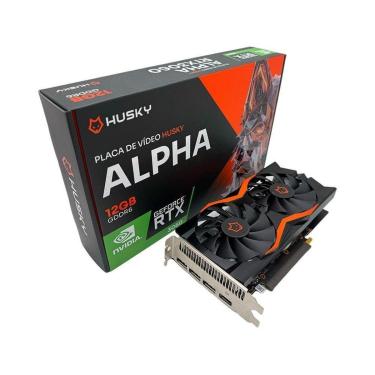 Imagem de Placa de Vídeo Husky Alpha RTX 3060, 12GB GDDR6, 192-Bit, DLSS, 3584 CUDA, PCIe 4.0-HVG...