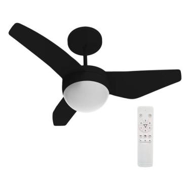 Imagem de Ventilador De Teto Preto 3 Pas 83cm Bivolt Inspire Nano Eco 83 Cm 60 P