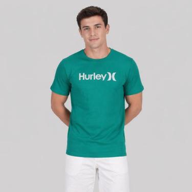 Imagem de Camiseta Hurley Silk O&ampO Verde, GG