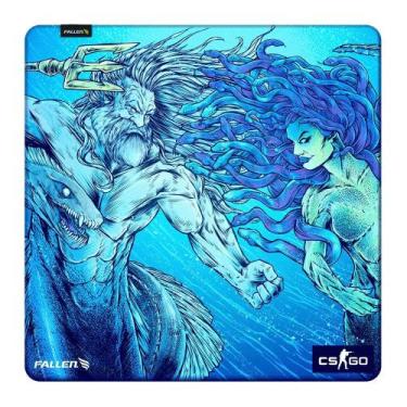 Imagem de Mousepad Gamer Fallen Cs:go Medusa, Speed+ Grande 450x450mm - MP-FN-CS