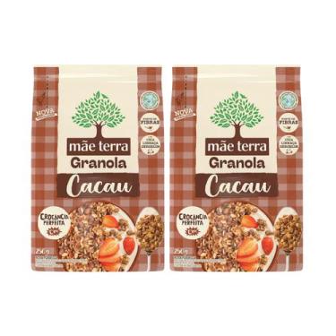 Imagem de Kit Granola Cacau Vegana - Mãe Terra 2 Unidades 250g