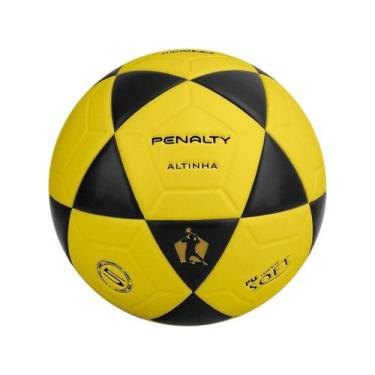 Imagem de Bola Futevôlei Altinha Penalty Xxi Amarela Preta Praia