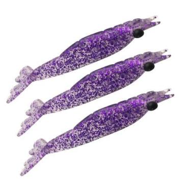 Imagem de Camarão monster 3x ultrasoft 7,5cm, Purple