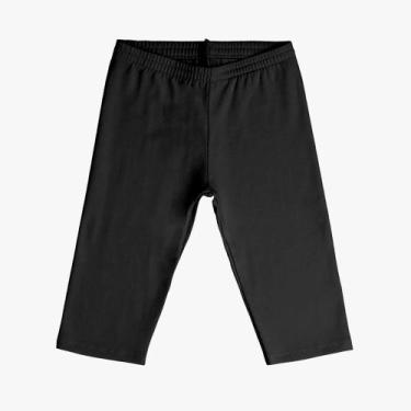 Imagem de Calça Infantil Feminino Capri Duduka TAM 6, Preto, 14