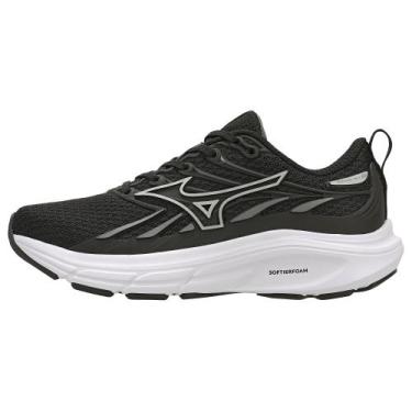 Imagem de Tênis Casual Mizuno Jet 8 Infantil, 36, Preto