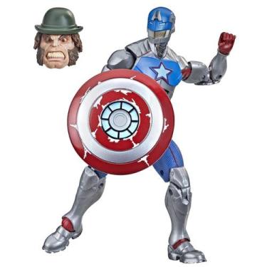 Imagem de Boneco Marvel Legends Series, Figura de 15 cm - Civil Warrior com Escu