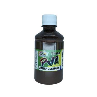Imagem de Tinta Pva Fosco Cores Escuras 250ml True Colors, SOMBRA QUEIMADA