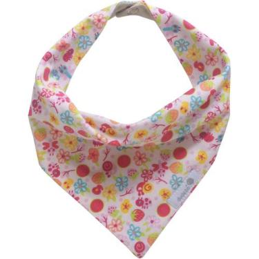 Imagem de Babador bandana jardim rosa - Dudsbb