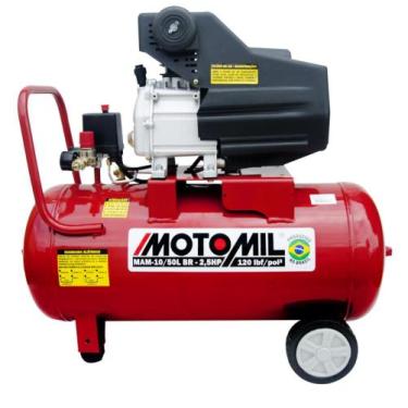 Imagem de Motocompressor 120Lbs 2,5HP 127/220V MAM-10/50BR Motomil