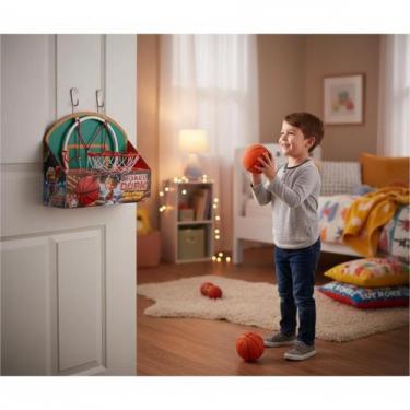 Imagem de Mini Cesta de Basquete Infantil com Suporte Ajustável e Bola - Brinque