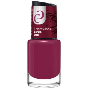 Imagem de Esmalte Cora O Melhor 10ml 7 Maravilhas Bordô nº308