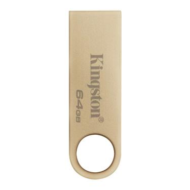Imagem de Pen Drive Kingston DTSE9G3-64GB USB 3.2 Dourado com Alta Velocidade de Transmissão 64GB