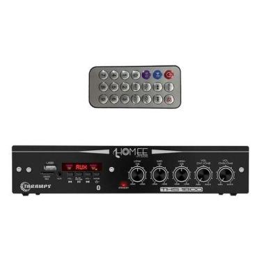 Imagem de Amplificador Receiver Taramps Ths1800 80w Rms Som Ambiente Preto 127/2
