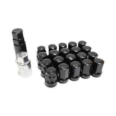 Imagem de 20PCS Porcas De Roda Antifurto M12x1.5/1.25 Em Liga De Alumínio E Aço 