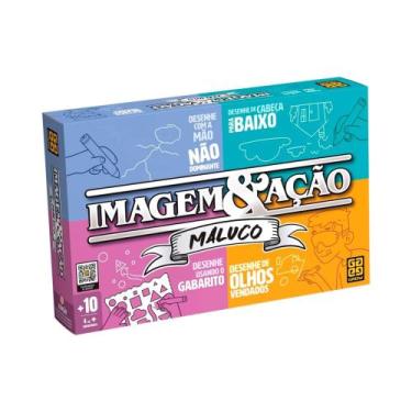 Imagem de Jogo de Tabuleiro Imagem & Ação Maluco Grow - 04694