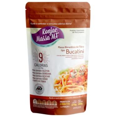 Imagem de Macarrão Bucatini Zero Carboidrato Konjac Massa MF, 270 g