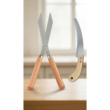 Imagem de Kit Tesoura e Serrote para Jardinagem - Congratulations Store