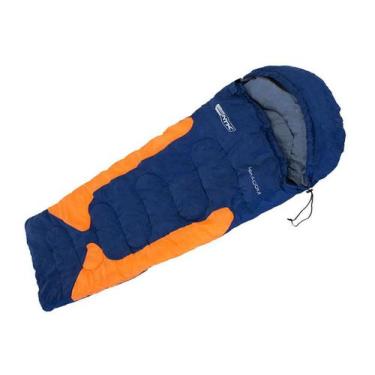 Imagem de Saco de Dormir Nautika Freedom Azul e Laranja 230130-AZLJ