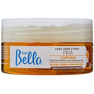 Imagem de Cera Depilatória Fria Corporal Depil Bella - Pote 200g